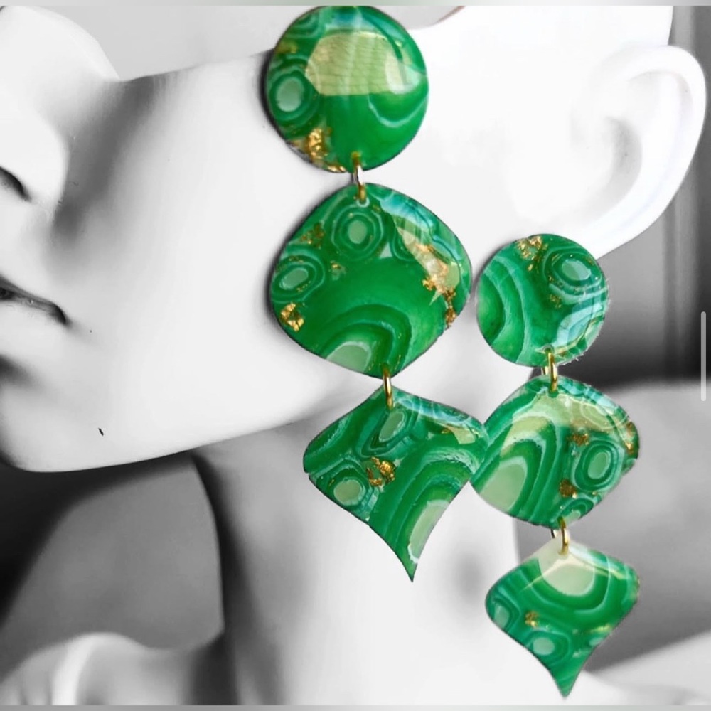 ✨ Handmade Polymer Clay Earrings ✨